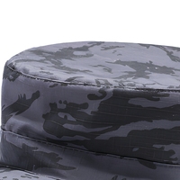 Casquette tactique de camouflage à dessus plat, réglable, protection solaire, unisexe, pour l'entraînement et la chasse