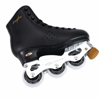 Patins à roulettes en cuir de haute qualité, durables et professionnels, roues en PU, roulements ABEC-7, coque en polypropylène, pour adultes