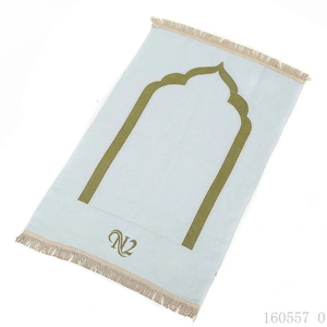 Hot-selling popular Muslim <b>mat</b>, Islamic Turkish tassel style, Eid children's soft <b>prayer</b> <b>mat</b> - Product Image 3