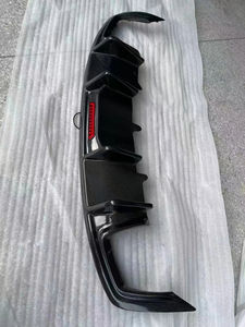 Difusor Trasero de Fibra de Carbono Real para <span class=keywords><strong>Audi</strong></span> <span class=keywords><strong>A5</strong></span> S5 B8.5 2012-2016, Divisor de Parachoques Trasero, 2012 2013 2014 2015 2016 - Product Image 4