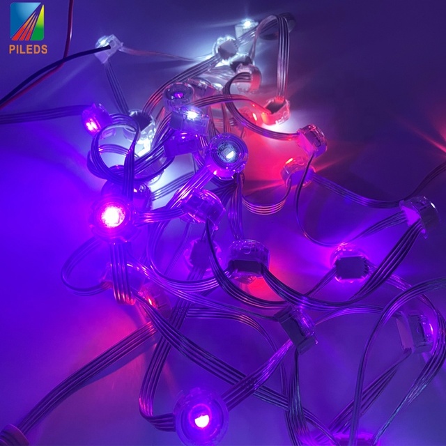 ARTNET Madrid 20mm RGB DMX RGBW 5050 RGBWW LED Pixel Coin Module IP67 Plastic Outdoor Amusement Christmas Light
