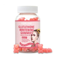 Fabriek Hot Selling Whitening Zacht Snoep Natuurlijke Apple Smaak 60 Stuks Ondersteuning Maatwerk Collageen/Glutathion Gummies