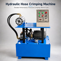 Machine de sertissage automatique électrique hydraulique pour tubes PPR PEX, à commande par écran tactile, avec option tête simple ou double