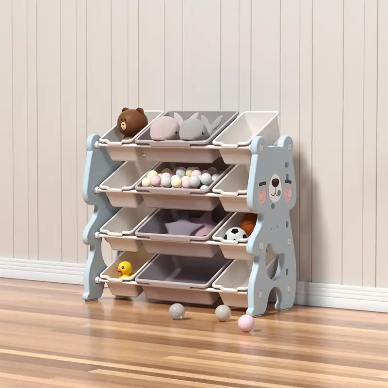 Stylish preschool cartoon nursery cabinet storage indoor bedroom kindergarten daycare baby school kids children furniture sets