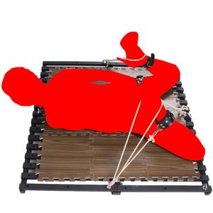 SM extremidades restricción esposas tobillo herramienta sexual pierna dividida encuadernación perro esclavo Mujer parte inferior del cuerpo Bondage cama pequeña - Product Image 1