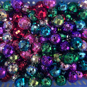 16mm 3g Round Handcrafted Colored Acrylic <b>Bead</b> Balls for Pen <b>Bead</b> Jewelry Reviright Model G OPP Bag Packaging - Product Image 5