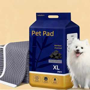 Tapis d'entraînement absorbant jetable pour chiots en charbon de bambou – Hygiène et dressage des animaux de compagnie - Product Image 3