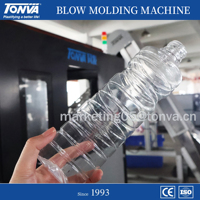 TONVA Machine automatique de fabrication, soufflage et moulage de bouteilles d'eau en plastique PET