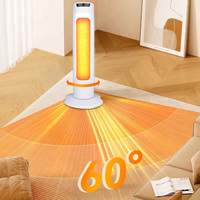 Ventilateur sans pales intelligent, silencieux et puissant, à faible consommation d'énergie, pour l'intérieur, refroidisseur d'air, chauffage, ventilateur électrique sans pales, ventilateur tour