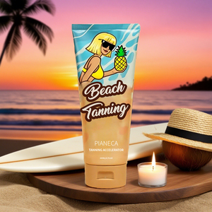 Accélérateur de teint en profondeur personnalisé longue durée Gel bronzant pour le corps Crème bronzante instantanée au beurre - Product Image 5