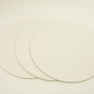 แผ่นรองเค้กทรงกลมสีทองและสีเงิน ทำจากกระดาษแข็ง สำหรับเนื้อสัตว์ ปลา แซลมอนรมควัน พร้อมลายนูนและการเคลือบด้าน - Product Image 4