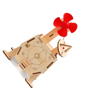 OKYN-G6529  Modelo de Base Energética  Kit de Madera para Armar, Kit Electrónico Educativo de Ciencia - Product Image 4