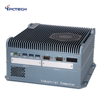 B6100 Mini PC Ventilador industrial Modelo compacto Caja extrema Refrigeración PC Intel Core I3/i5/i7/i9 Unidad central de procesamiento