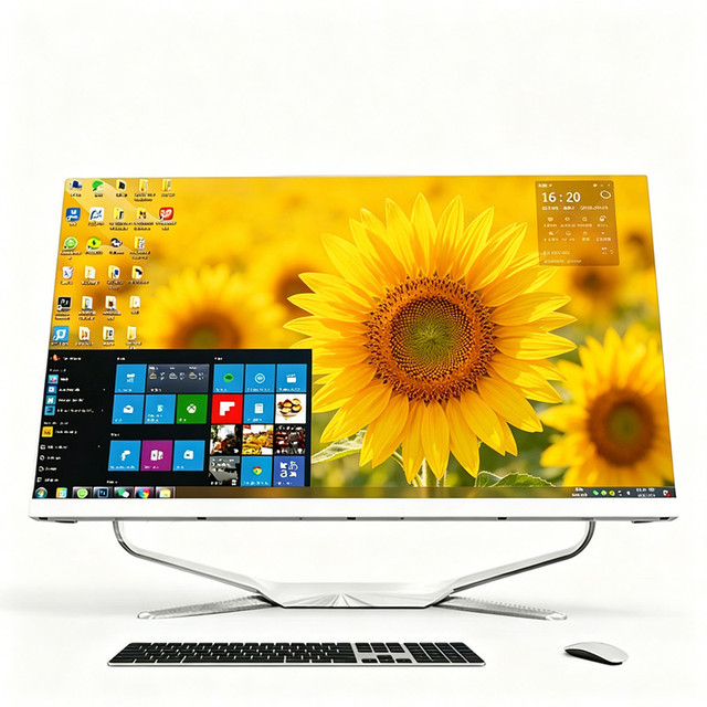 27 Inch All-in-One PC Core I7 OEM AIO Desktop Computer Monoblock LCD Display for Gaming UPS Battery Included All-in-one Pc