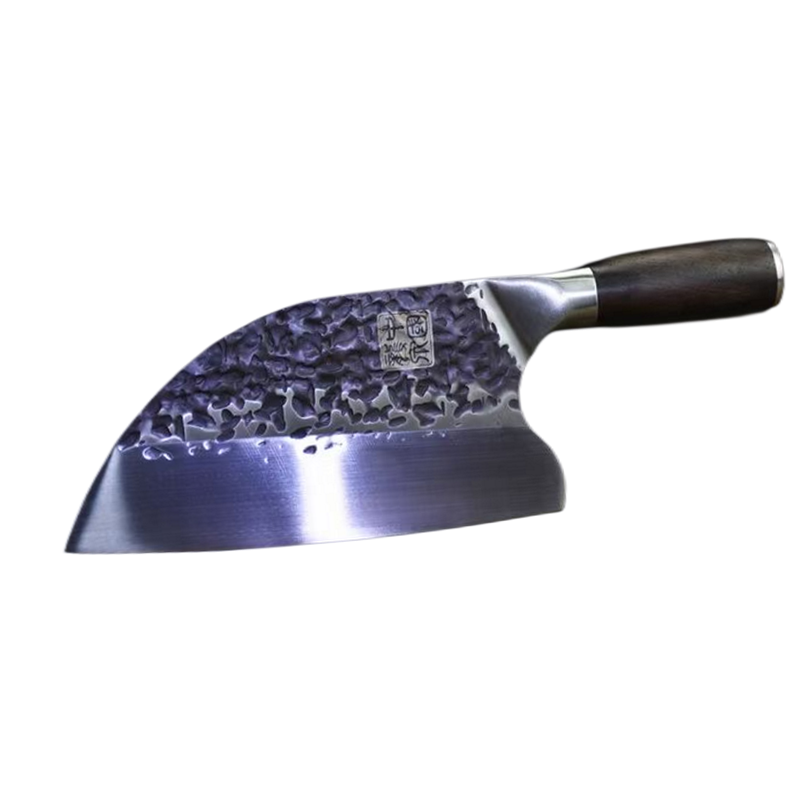 Китайский нож Longquan для ковки, кухонный нож в форме рыбы, нож для нарезки, кухонный нож из нержавеющей стали, ножи для кованых изделий