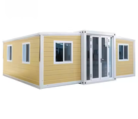 Maison préfabriquée de haute qualité en conteneur 20/30/40 pieds, maison en conteneur pliable, maison modulaire préfabriquée de luxe