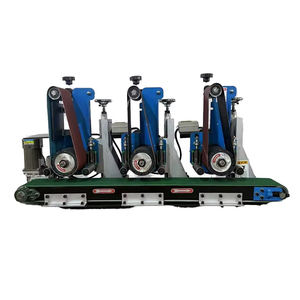 三头带式抛光机，用于金属表面去毛刺 - Product Image 4