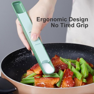 Kitchen Measuring <b>Spoon</b> Adjustable Double Head Plastic ABS Salt <b>Coffee</b> Measuring <b>Spoon</b> With Scale Plastic Utensils - Product Image 3