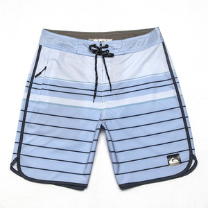 Nuovi pantaloni da spiaggia estivi Casual da uomo pantaloncini elasticizzati ad asciugatura rapida elasticizzati in vita 100% metodo di tessitura a maglia calda in poliestere a metà scuro - Product Image 1