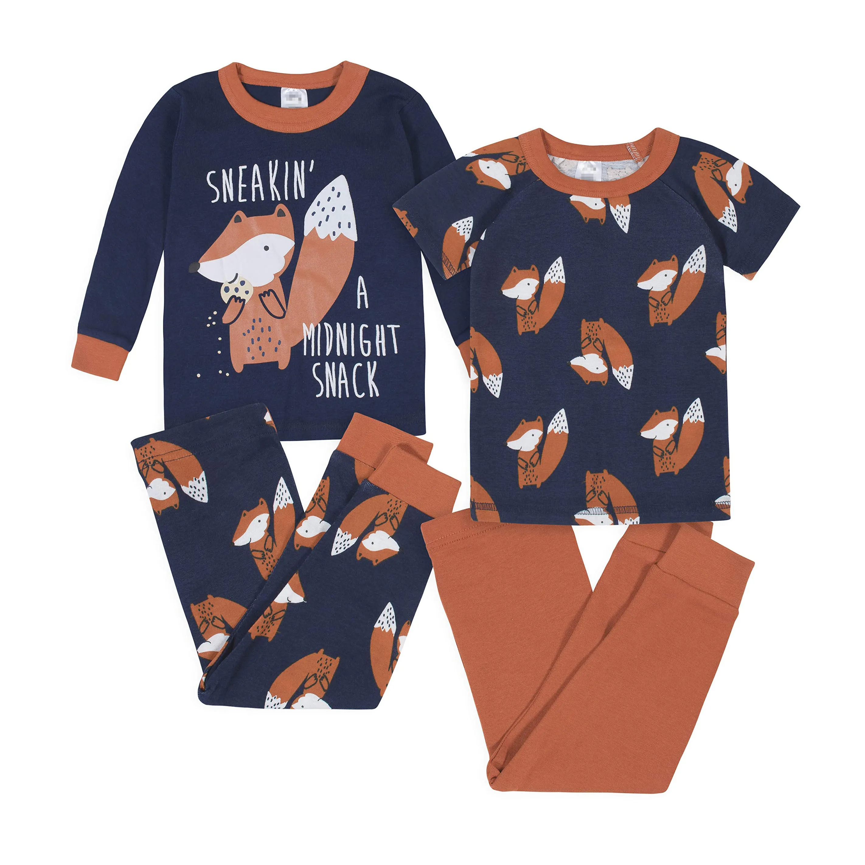 Make Producten Met Hart Hoge Kwaliteit Tweedelige Set Bamboe Aangepaste Patroon Baby Pyjama Snelle Levering Babykleding
