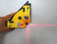 Niveau laser infrarouge de haute précision à auto-nivellement, lignes à 90 degrés, instrument de mesure au sol, marquage laser carré