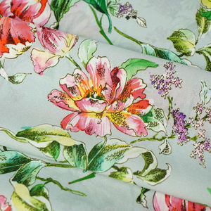 2021 nouvelle impression florale à la mode High Pixel Pure Silk <span class=keywords><strong>CDC</strong></span> pour grossiste - Product Image 5