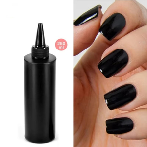 <span class=keywords><strong>Vernis</strong></span> à ongles semi-permanent Hot Style 250ml noir et <span class=keywords><strong>blanc</strong></span>, couleur laiteuse, <span class=keywords><strong>gel</strong></span> UV LED, à retirer par trempage - Product Image 2