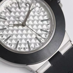Reloj Mecánico BVLStyleTitanium de 40 mm con Cristal de Zafiro, Esfera Mate con Diseño de Escamas de Pez, Estilo Número de la Suerte, Tapa Trasera de Titanio, 3 BAR - Product Image 4