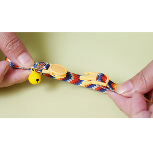 Collar Moderno Anti-Atragantamiento, Cómodo y Seguro, con Hebilla, Decoración de Campana, Collar Tejido de Poliéster para Perros y Gatos - Product Image 5