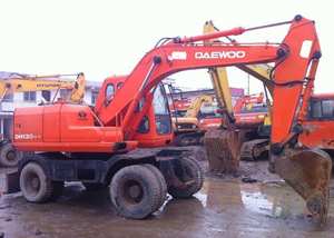 Doosan Excavateur sur pneus DH130W DH150W DH140W DH210W Garantie 1 an Pneu sur chenilles Excavator Core Motor Pump Gearbox PLC Components - Product Image 4