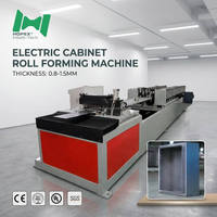 Mesin Pembentuk Roll Kabinet Listrik Otomatis Penuh dan Efisien untuk Rangka Enklosur Logam Industri