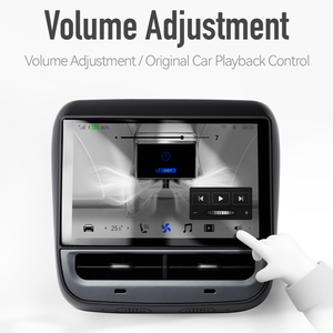 Model 3/Y untuk Tesla Model 3/Y belakang sistem hiburan AC tampilan IPS pemutar Multimedia Carplay - Product Image 4