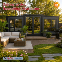 POLARIS Genişletilebilir Çelik Konteyner Ev Kiti, Çiftlik Evi Dairesi Modern Yaşam Alanları için Çevre Dostu Sandviç Panellerle