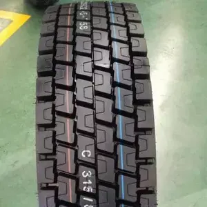 중국 제조 공장 판매 레이디 얼 트럭 고무 타이어 R22.5 20PR 445/65 세미 트레일러 타이어 재고 있음