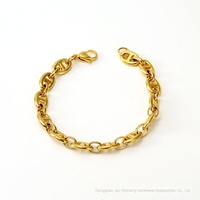 Bracelet en acier inoxydable en forme de chiffres, électroplaqué, nouveau style européen et américain 2024, bijoux minimalistes à la mode, unisexe