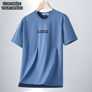 T-shirt unisexe personnalisé 100 % coton, coupe ample et oversize, 280 g/m², coton épais, broderie, motif uni, col rond, poids du tissu 220 grammes - Product Image 3