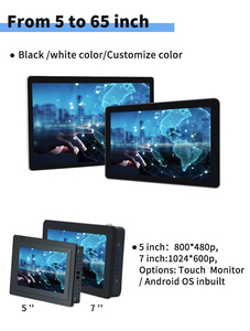 Nouvel écran tactile Android pour affichage numérique et restaurant, 18,5/21,5/27/32/43/50/55/65 pouces, RK3566, 2+16 Go, WIFI, USB - Product Image 6