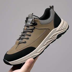รองเท้ากีฬาผู้ชายสไตล์ใหม่ประจำฤดูใบไม้ผลิ/ฤดูใบไม้ร่วงปี 2026 พร้อมรองเท้าลำลองนุ่มสบาย ระบายอากาศได้ดี เหมาะสำหรับวิ่ง ขายส่งจากโรงงาน - Product Image 1