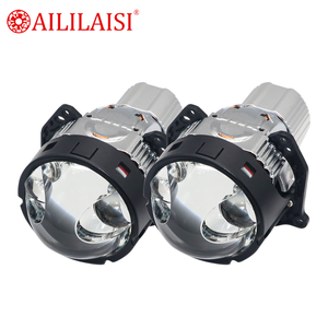 Nouveau 55W Bi LED 2 Lentille 3 Pouces Bifocal Éclairage Projecteur Phare 6500 Automobile Modification Universel pour Nissan <span class=keywords><strong>Gtr</strong></span> R35 - Product Image 6