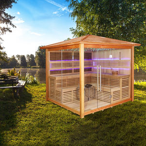 غرف ساونا خارجية مسبقة الصنع من خشب الأرز في الفلبين، غرفة ساونا خارجية من الخشب - Product Image 1