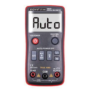 ZOYI ZT-A6 มัลติมิเตอร์แบบดิจิตอลพกพา 6000 ค่าแสดงผล AVO มิเตอร์ - Product Image 3