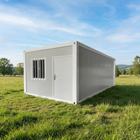 Fabricant chinois de maisons préfabriquées, villas modernes, design de ferme, maison conteneur respirante de 20 pieds en panneaux sandwich pliables de type Z