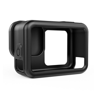 Étui en silicone pour caméra d'action 13, protecteur d'écran en verre trempé noir, film protecteur, couvercle latéral de la batterie, capuchon d'objectif