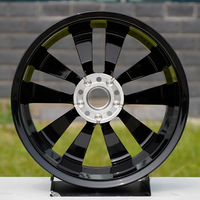 Jantes BZ personnalisées en stock, forgées et polies, 5x112, 22 pouces, style mesh, pour Mercedes GLE GLS Audi Q7 Q8 SUV de luxe