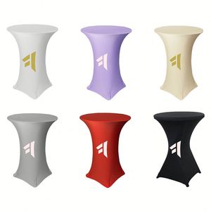 2023 New Custom Cocktail <b>Table</b> <b>Cloth</b> logo Tablecloths for Weddings Decorations - Product Image 5
