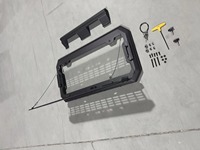 Boîte de rangement pliable en maille pour fenêtre latérale, panneau Molle pour accessoires tout-terrain INEOS Grenadier 2023-2025