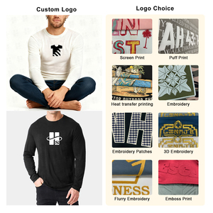 T-shirt <span class=keywords><strong>Homme</strong></span> Personnalisé en <span class=keywords><strong>Laine</strong></span> Mérinos Coupe Slim à Manches Longues, Uni, Léger, Respirant, Doux et Agréable pour la Peau, Idéal pour l'Impression (Vente en Gros) - Product Image 5