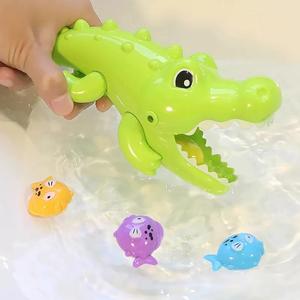 Ensemble <span class=keywords><strong>de</strong></span> jouets <span class=keywords><strong>de</strong></span> <span class=keywords><strong>bain</strong></span> <span class=keywords><strong>Crocodile</strong></span> et Requin, jeu interactif <span class=keywords><strong>de</strong></span> capture et d'attrape-poissons, développe la motricité et l'imagination, cadeau idéal pour s'amuser - Product Image 2
