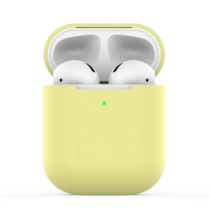 Nome di marca air auricolare pod casi per il iphone caso di protezione airpod morbido