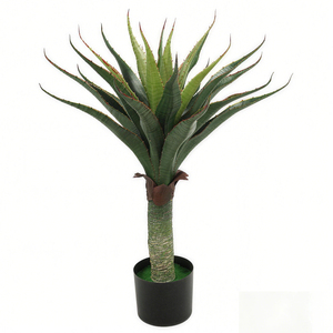 Décoration de mariage écologique, <span class=keywords><strong>plante</strong></span> artificielle d'agave, <span class=keywords><strong>plante</strong></span> artificielle <span class=keywords><strong>en</strong></span> plastique pour le désert, accessoires de décoration pour bar, bureau, hôtel, fête, maison - Product Image 6